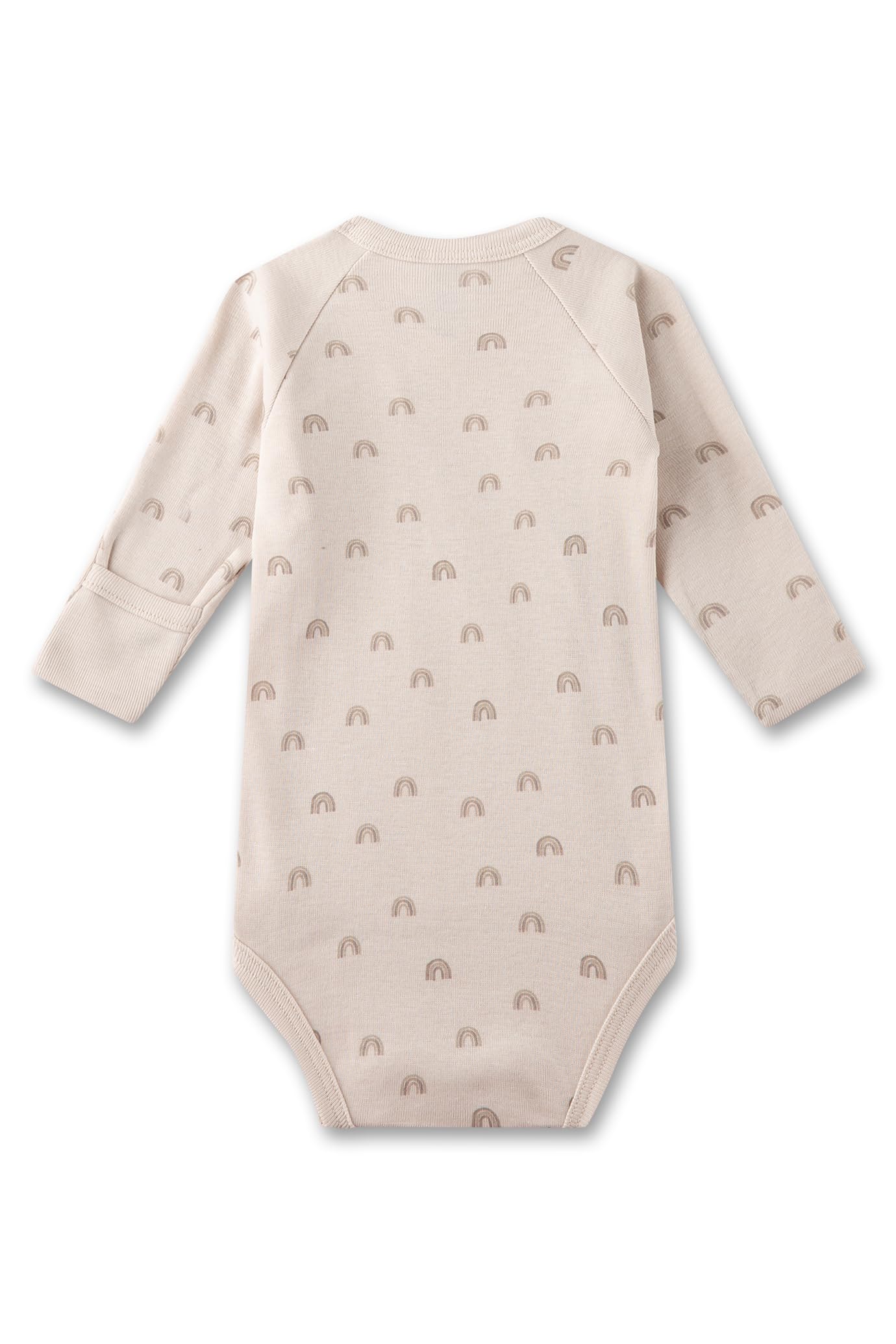 sanetta-baby-wickelbody-beige-regenbogen-unisex-wickelbody-aus-bio-baumwolle image 2