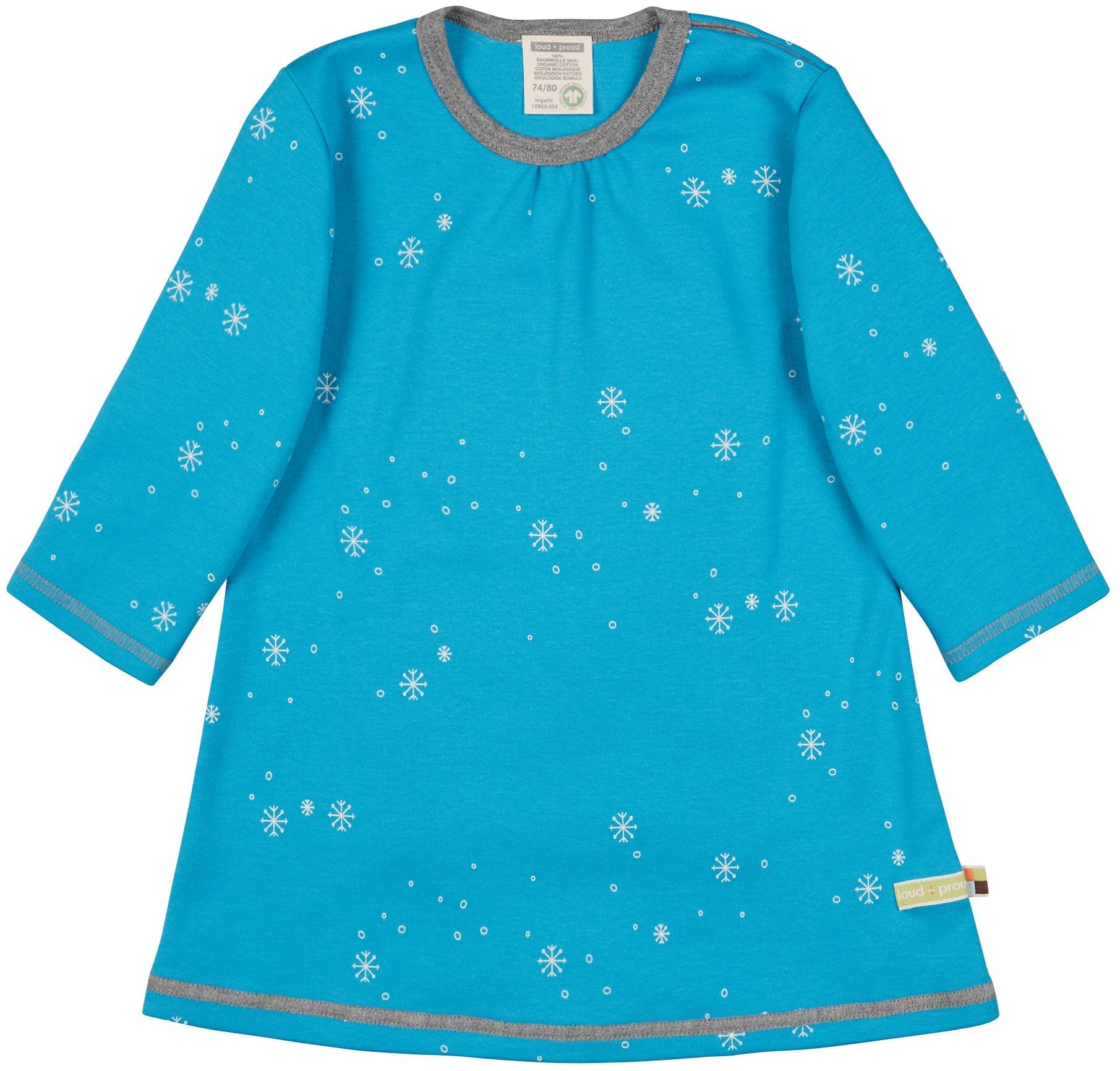 loud-proud-kleid-druck-aus-interlock image 1