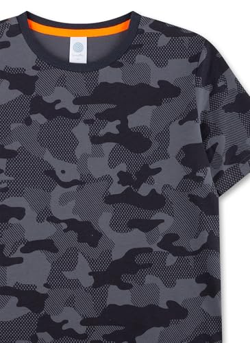 sanetta-jungen-schlafanzug-kurz-dunkelblau-pyjamaset-aus-baumwolle-2 image 6