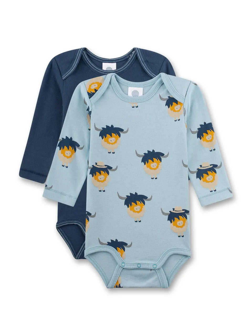 sanetta-baby-body-langarm-doppelpack-blau-b-ffel-body-aus-bio-baumwolle image 1