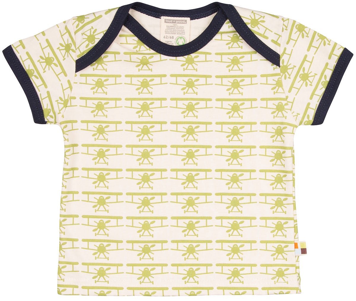 loud-proud-t-shirt-druck-kinder-shirt-aus-single-jersey-mit-allover-druck image 1