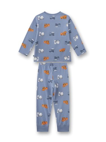 sanetta-jungen-schlafanzug-lang-blau-baustellen-fahrzeuge-kinderpyjama-aus-baumw image 5
