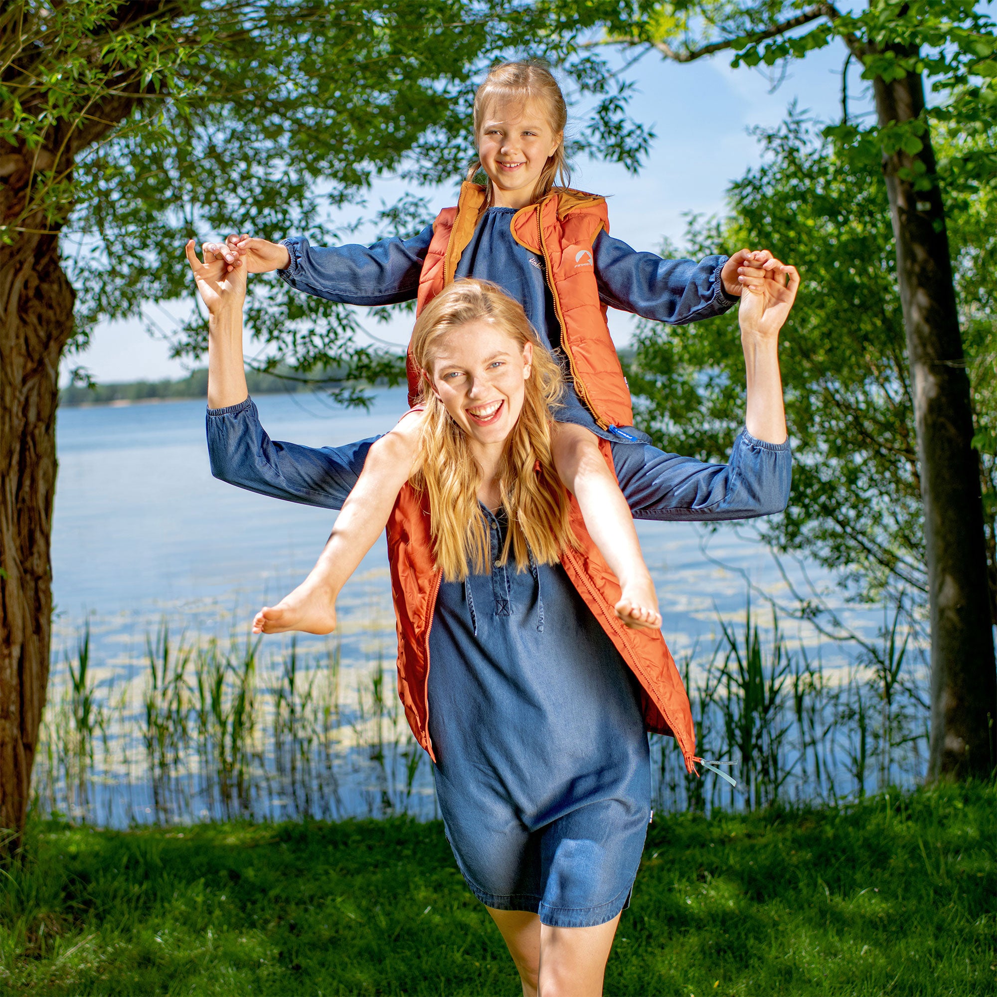 finkid-liiki-kinder-weste-allzweck-zip-in-innenweste-mit-abnehmbarer-kapuze image 3