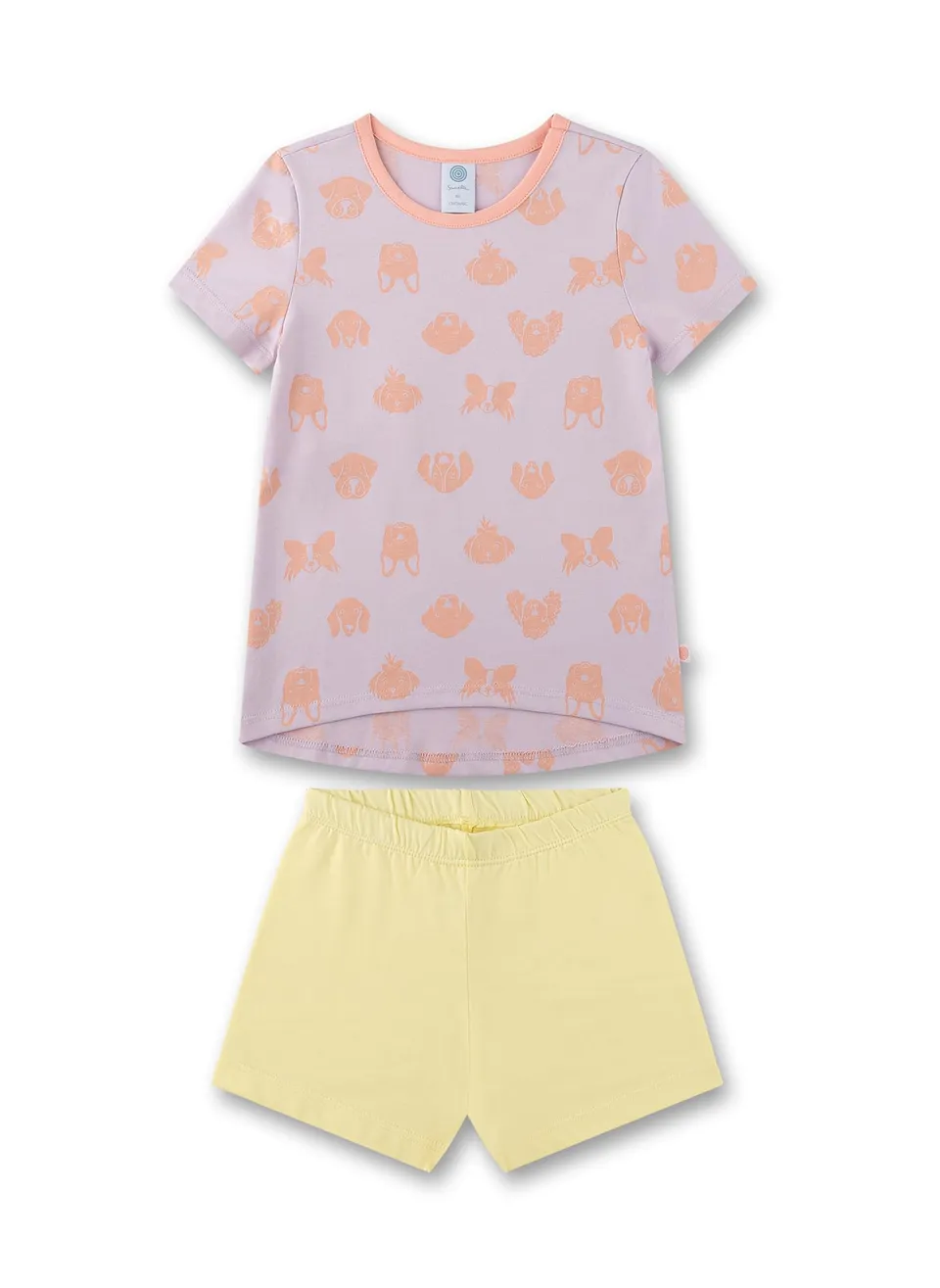 sanetta-m-dchen-schlafanzug-kurz-rosa-bio-baumwolle-pyjamaset-f-r-m-dchen image 1