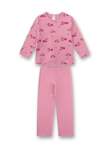 sanetta-m-dchen-schlafanzug-lang-rosa-eichh-rnchen-kinderpyjama image 4