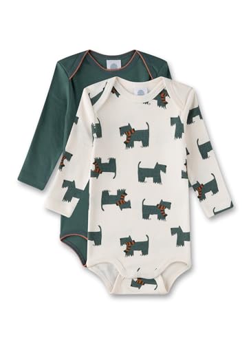 sanetta-jungen-body-langarm-doppelpack-off-white-gr-n-bio-baumwolle image 4