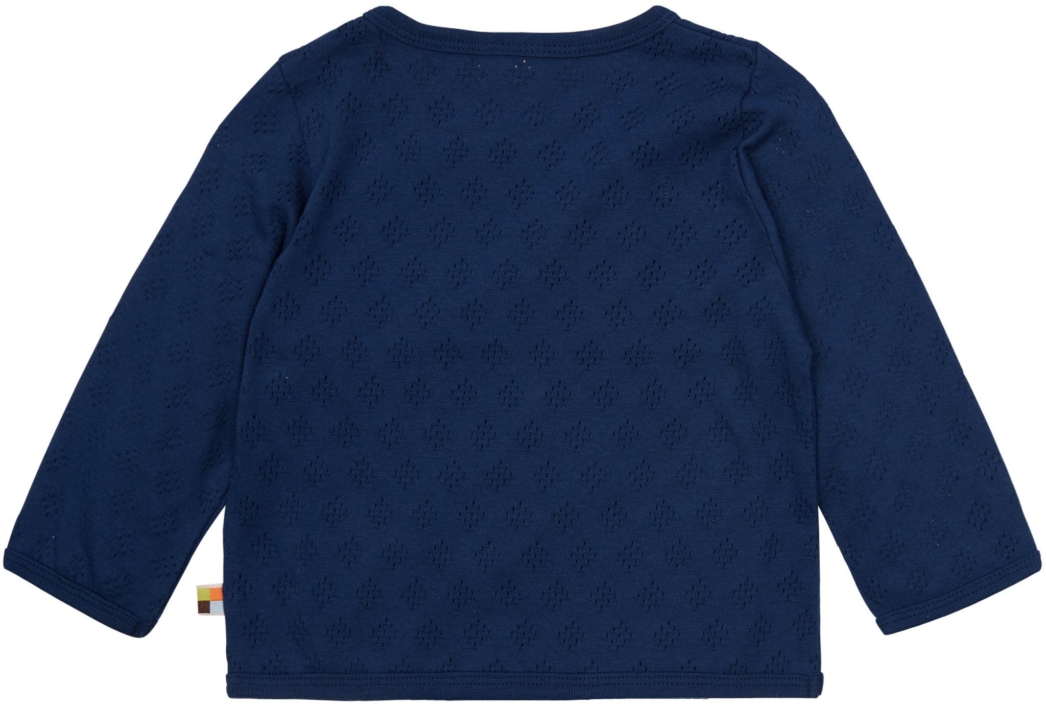 loud-proud-wickeljacke-mit-lochmuster-jacquard-strick image 6