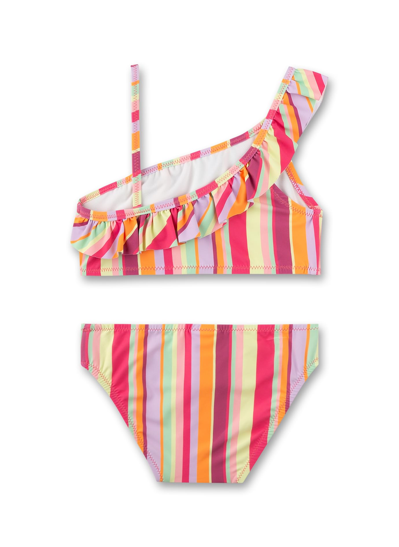sanetta-m-dchen-bikini-bunt-mit-streifen-asymmetrisch-aus-recyceltem-polyester image 3