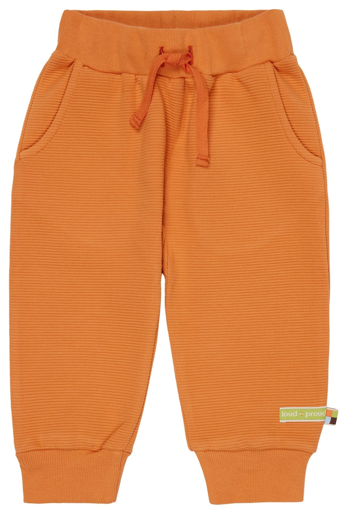 loud-proud-hose-rippenstruktur-kinderhose-einfarbig-mit-b-ndchen image 5
