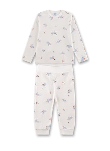 sanetta-jungen-schlafanzug-off-white-esel-schlafanzug-aus-bio-baumwolle image 4