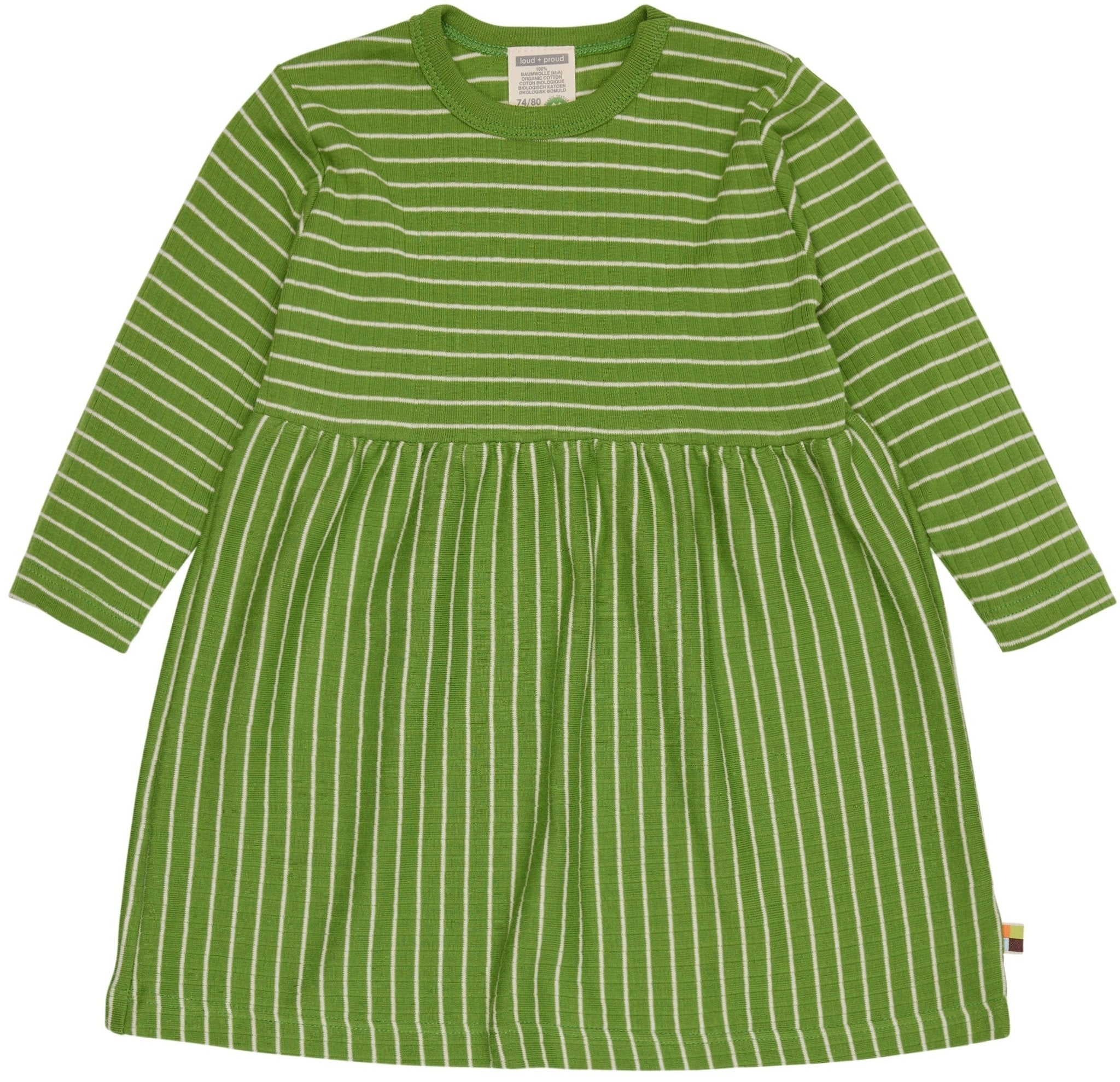loud-proud-kleid-langarm-gestreift-mit-rippe-derby-rib-ringelkleid image 3