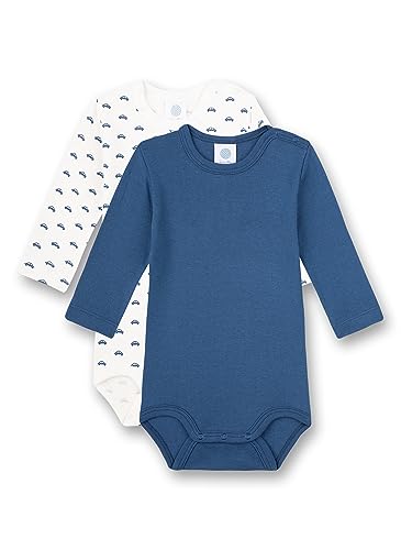 sanetta-baby-body-langarm-doppelpack-wei-blau-autos-bio-baumwolle image 4