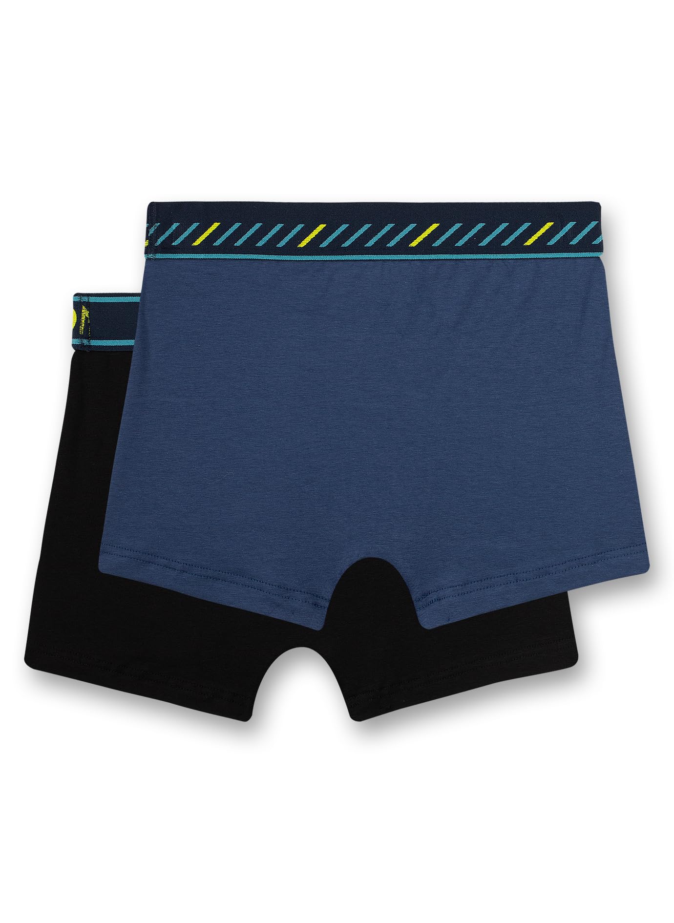 sanetta-jungen-hipshorts-doppelpack-dunkelblau-und-schwarz-unterhosen image 2