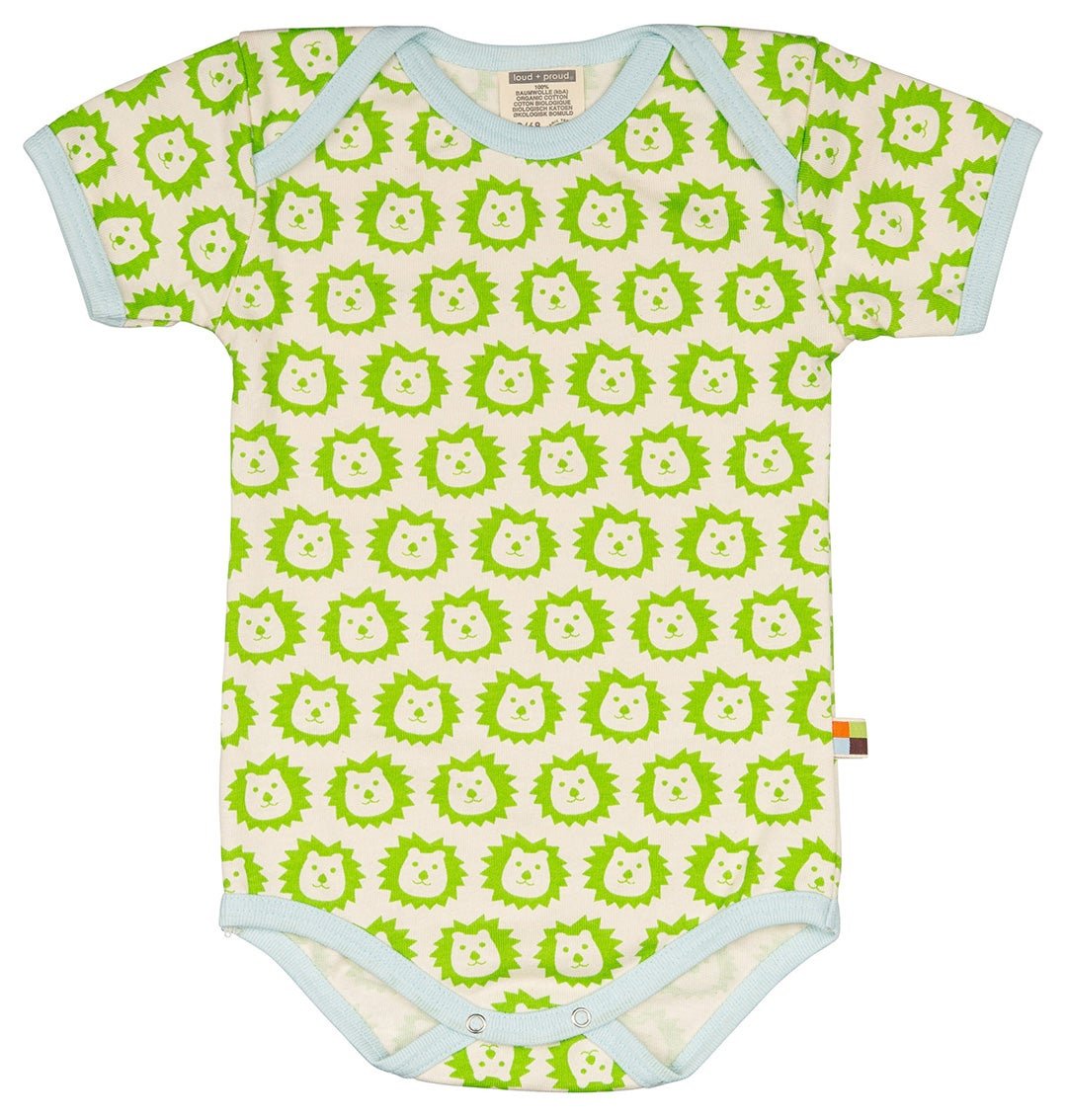 loud-proud-body-kurzarm-kurzarm-baby-body-mit-allover-druck image 1