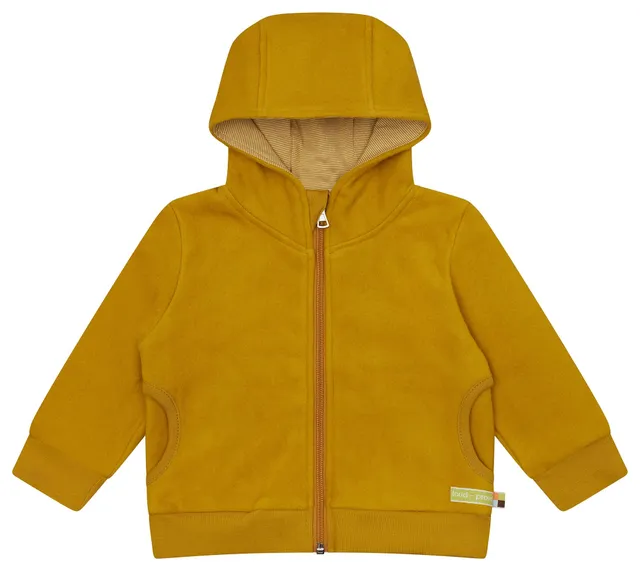 loud-proud-jacke-aus-baumwoll-fleece-kinder-kapuzenjacke image 1