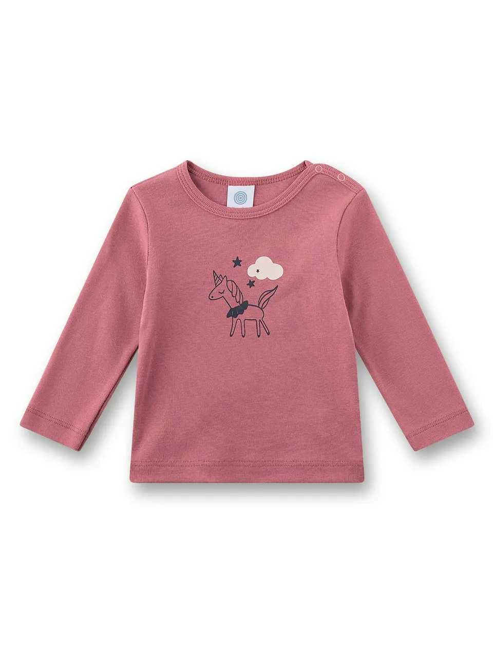 sanetta-baby-langarmshirt-rosa-einhorn-baby-shirt image 1