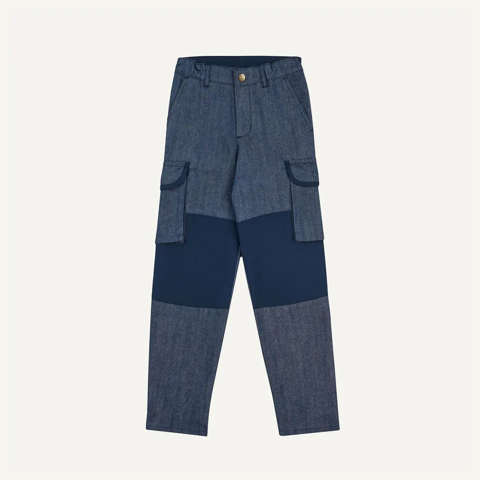 finkid-kelkka-denim-jeanshose-workerstil-mit-verst-rkung-und-mitwachs image 1