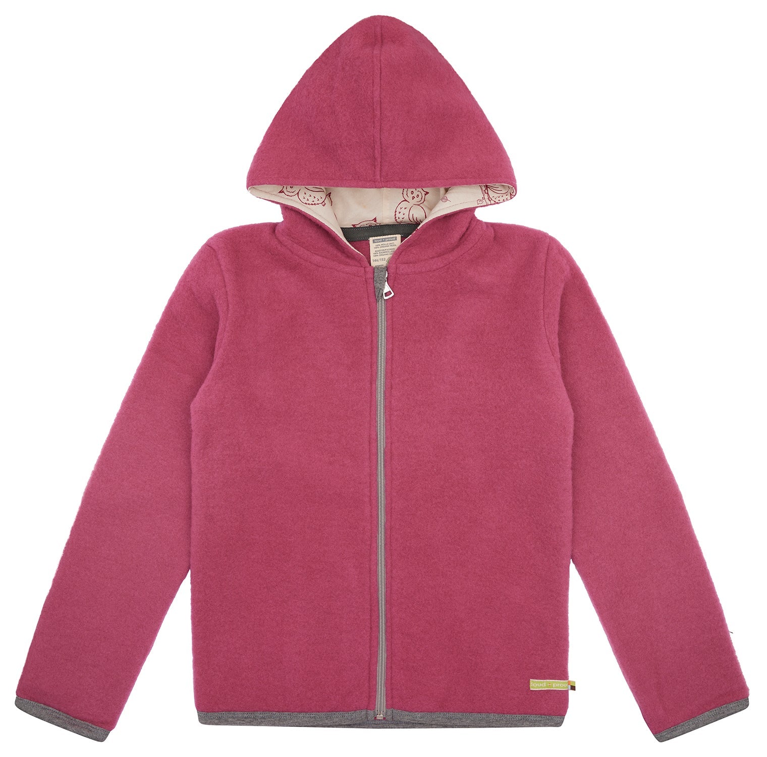 loud-proud-wollfleece-jacke-mit-kapuze-warme-bio-woll-fleece-jacke-f-r-kinder image 7