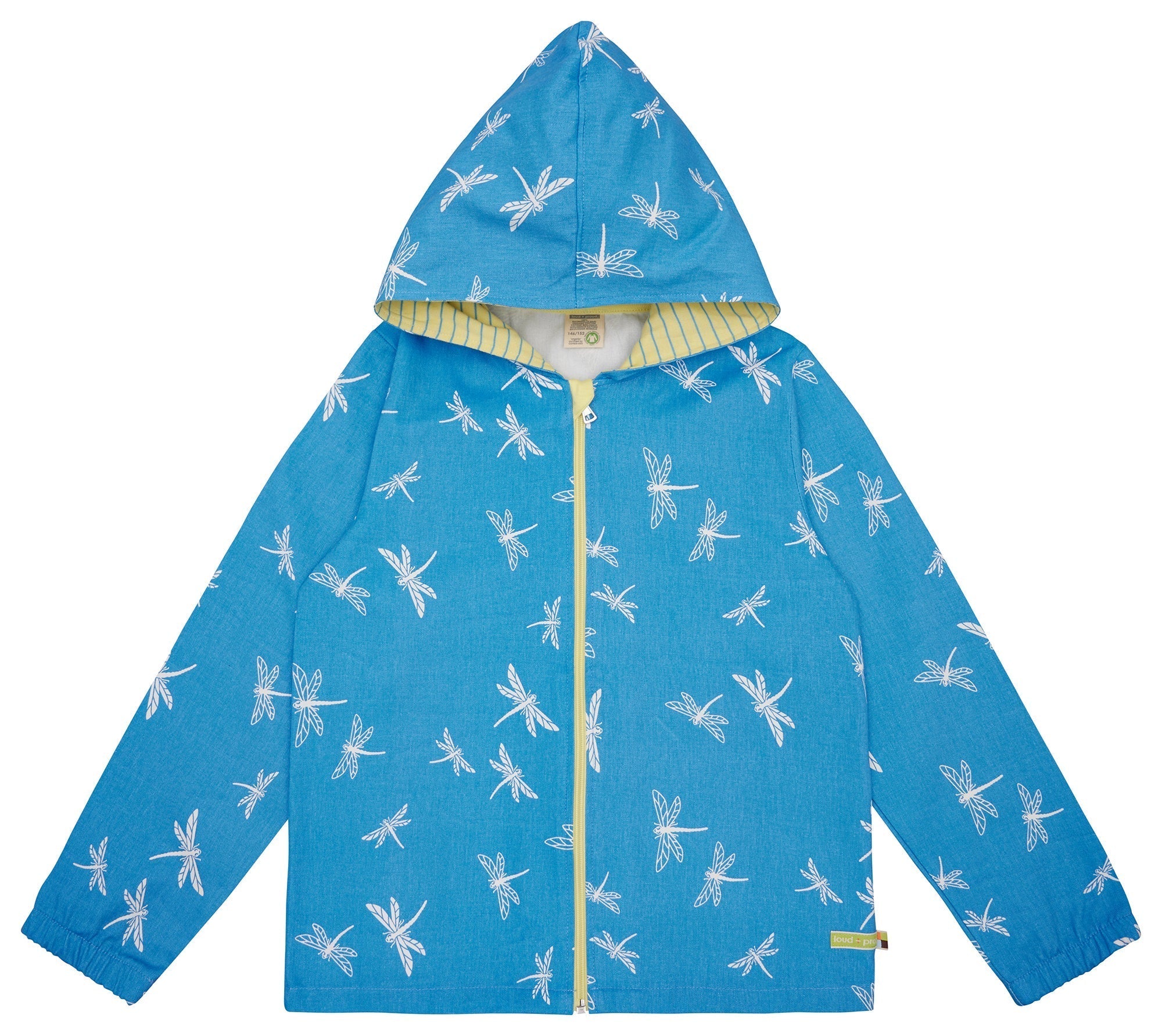 loud-proud-outdoorjacke-mit-allover-druck-wasserabweisende-kinderjacke image 1