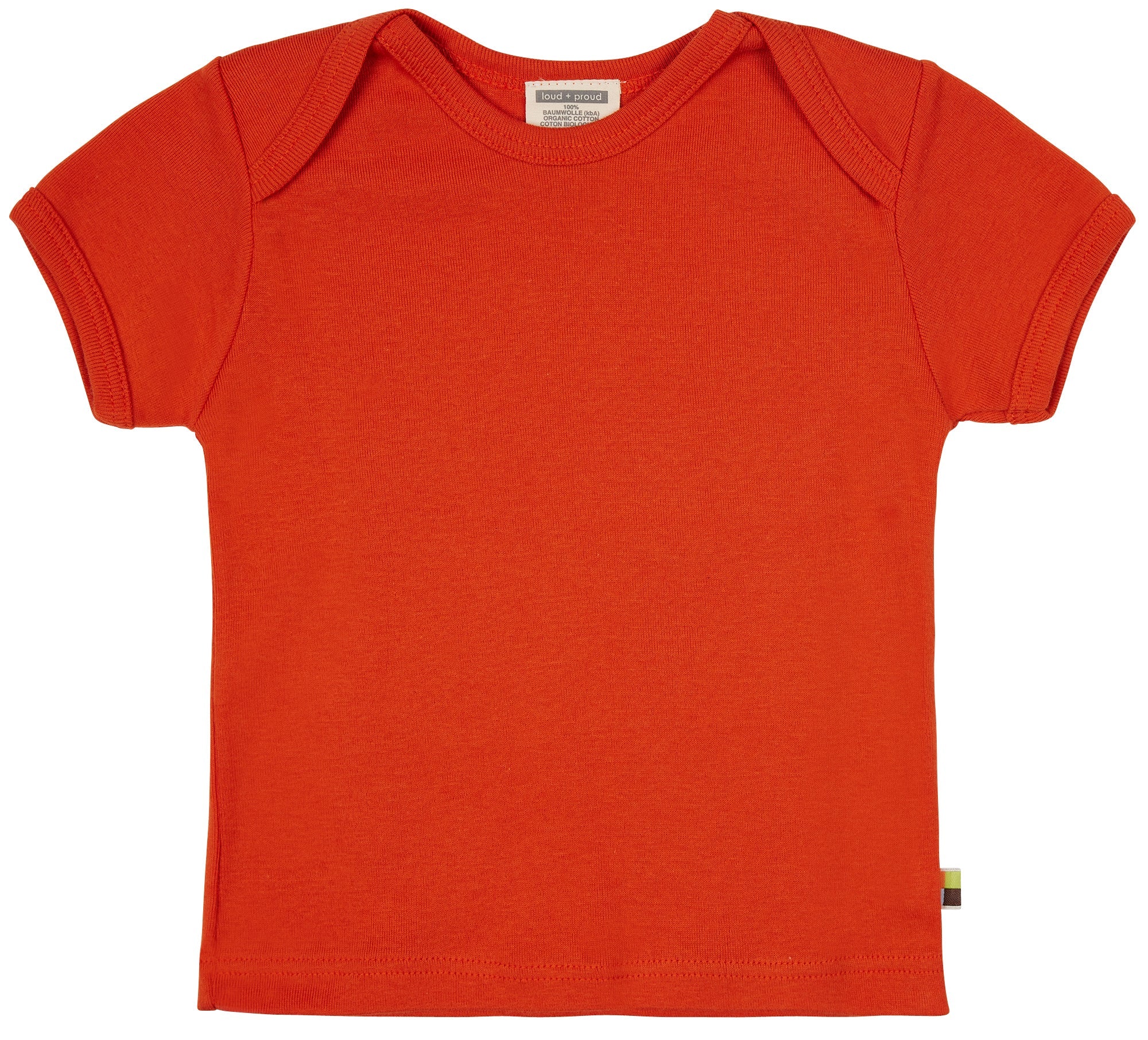 loud-proud-t-shirt-uni-feinripp-rundhals-basic image 1