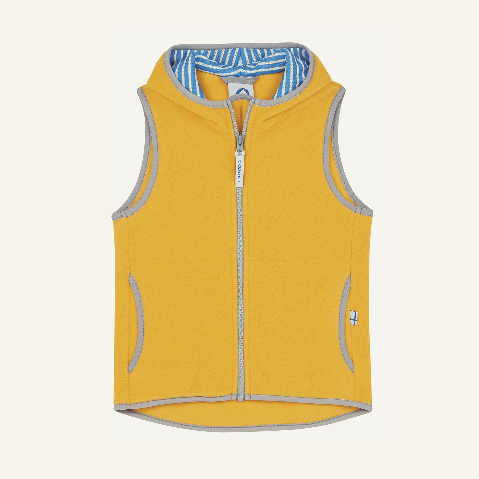 finkid-poppeli-fleeceweste-kinder-mit-zwergenkapuze-zip-in image 1