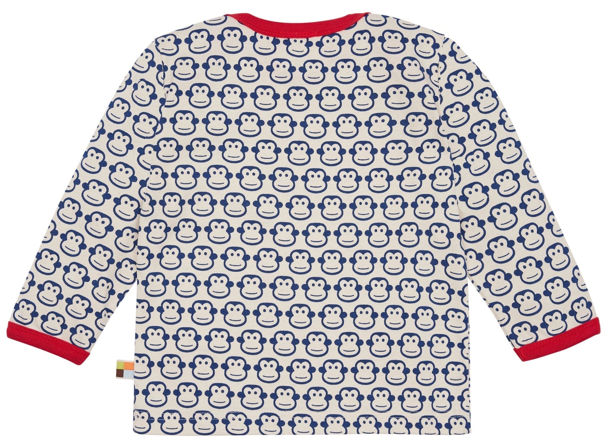 loud-proud-shirt-langarm-mit-affen-druck-aus-bio-baumwolle image 2