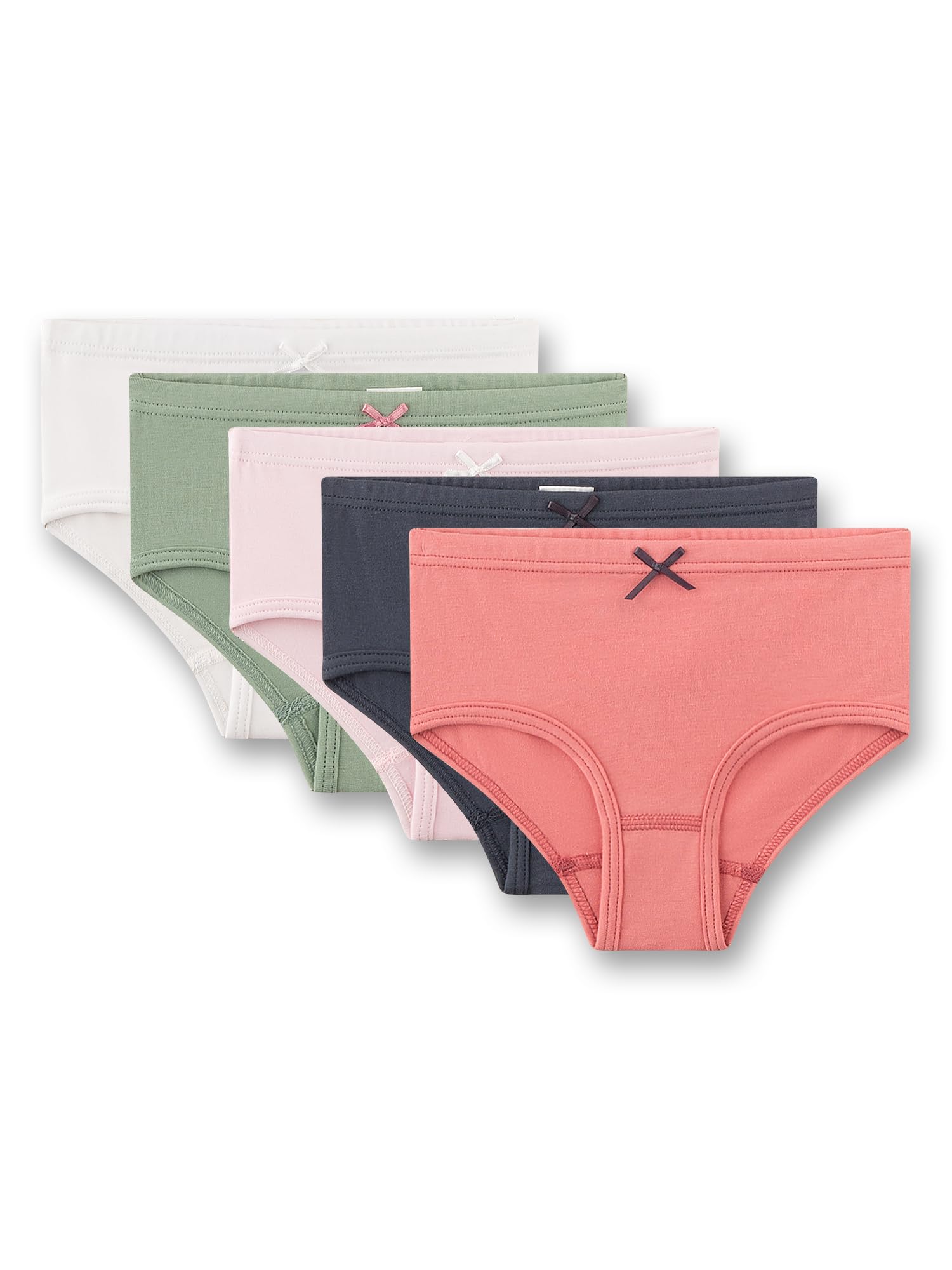 sanetta-m-dchen-h-ftslip-5er-pack-baumwolle-creme-gr-n-rosa-blau-kinder-unterhos image 1