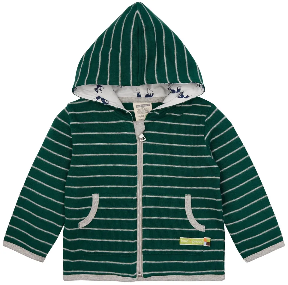 loud-proud-jacke-interlock-gestreift-geringelte-kapuzenjacke-mit-k-ngurutasche image 1