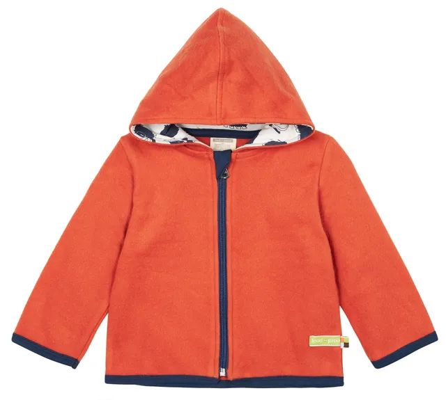 loud-proud-jacke-fleece-kapuzenjacke-aus-baumwoll-fleece-mit-reissverschluss image 1