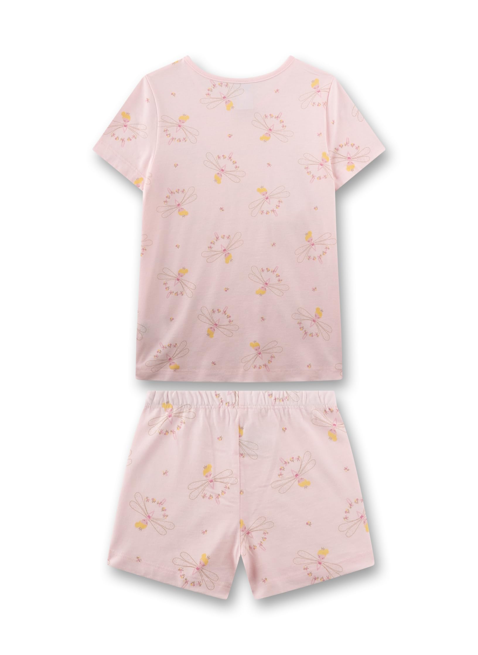 sanetta-pure-m-dchen-schlafanzug-langarm-beige-blumen-aus-100-bio-baumwolle image 2