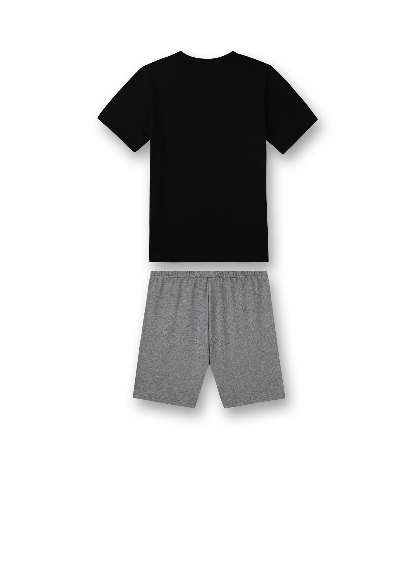 sanetta-jungen-schlafanzug-kurz-schwarz-baumwolle-pyjamaset image 2