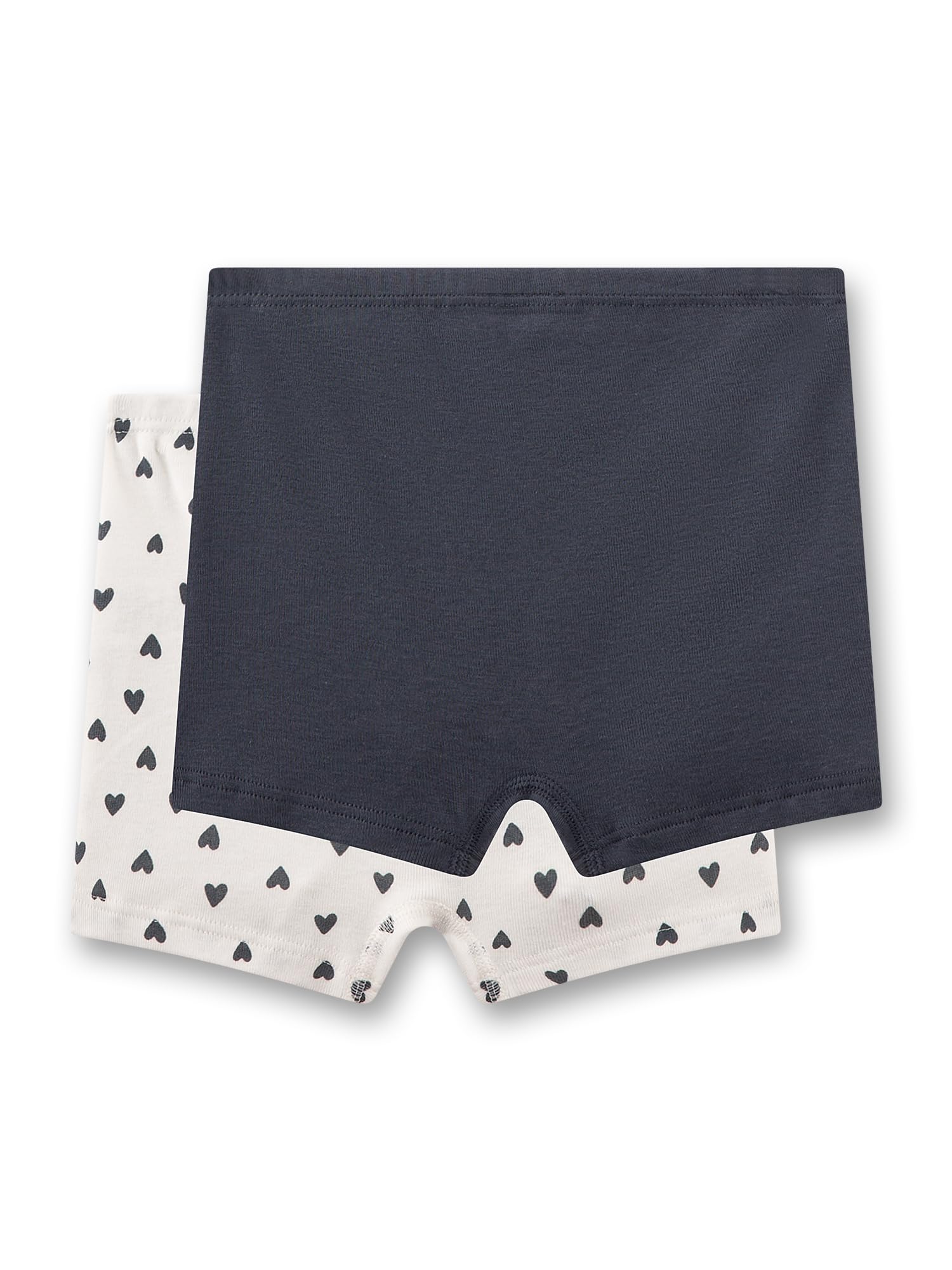 sanetta-m-dchen-pantys-doppelpack-wei-schwarz-herzen-baumwolle-2er-set image 2