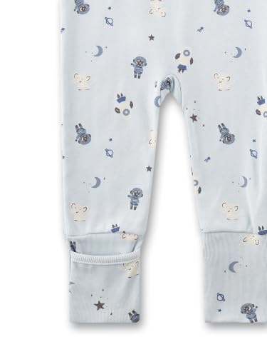 sanetta-baby-strampler-hellblau-weltall-jungen-overall image 8