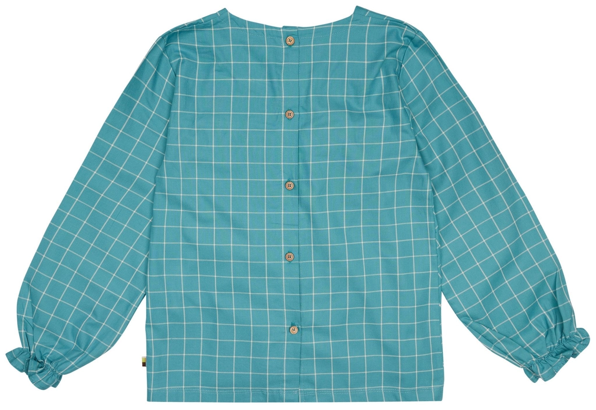 loud-proud-karo-bluse-popeline-bluse-mit-holzkn-pfen image 6