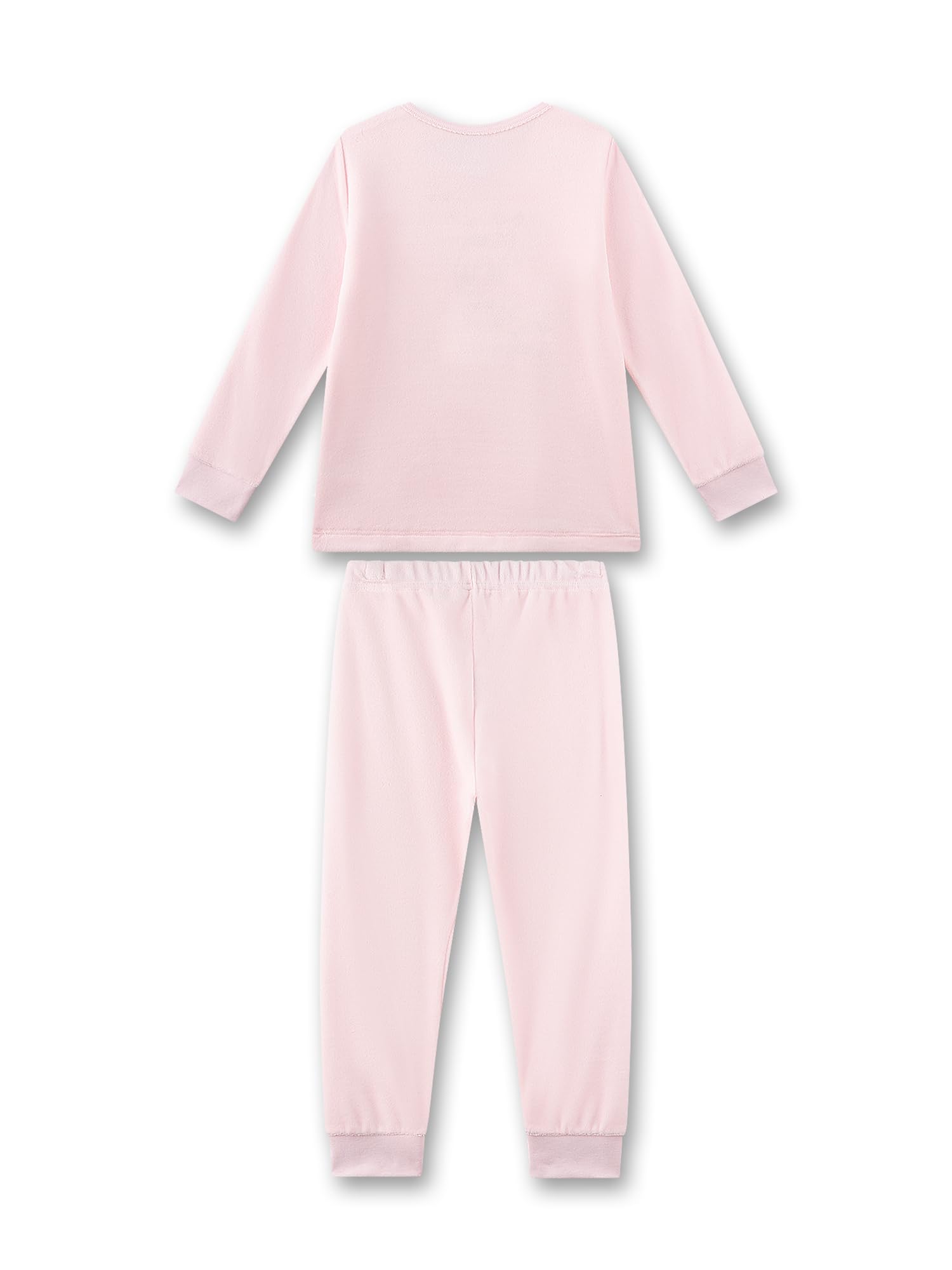 sanetta-m-dchen-schlafanzug-lang-rosa-reh-aus-nicki image 2