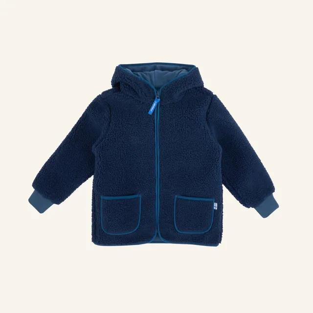 finkid-tonttu-teddy-kinder-teddyfleece-jacke-zip-in image 1