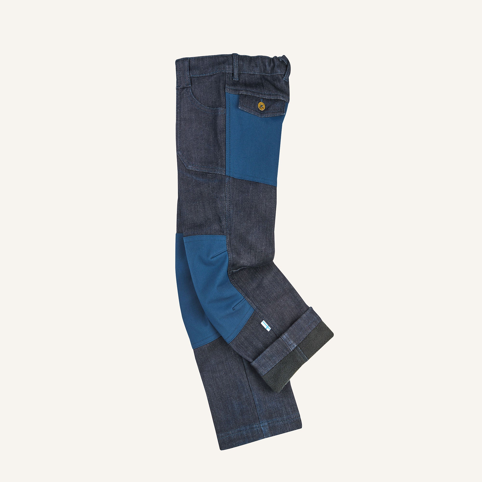 finkid-kalle-thermo-denim-kinder-winter-jeans-mit-fleece image 2
