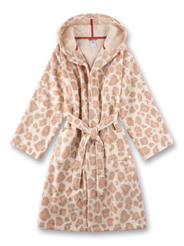 sanetta-m-dchen-bademantel-orange-leo-print-aus-baumwolle image 4