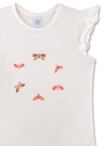 sanetta-m-dchen-schlafanzug-halbarm-off-white-pyjamaset-aus-baumwoll-modal-mix image 6