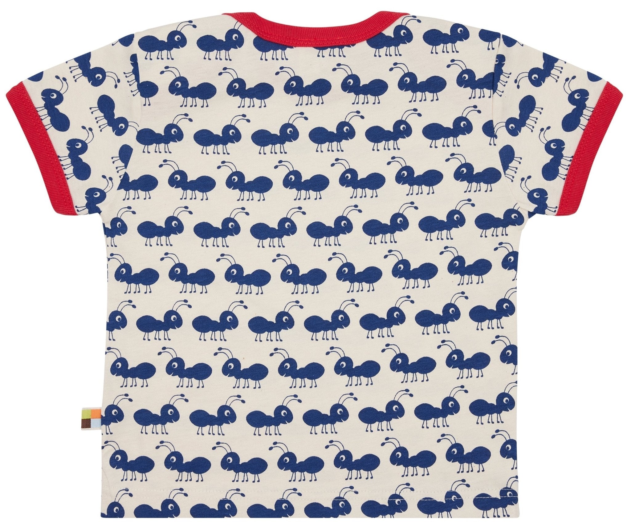 loud-proud-t-shirt-mit-druck-ameisen-bio-baumwolle-allover image 4