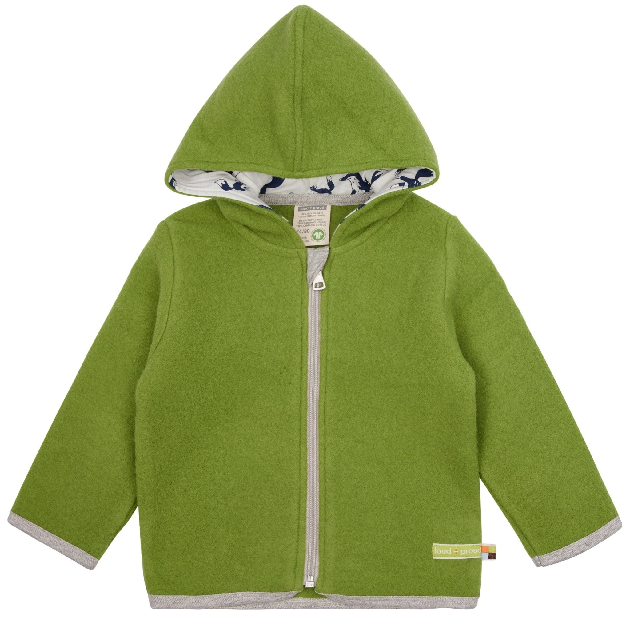loud-proud-wollfleece-jacke-mit-kapuze-bio-wollfleece-jacke-mit-rei-verschluss image 3