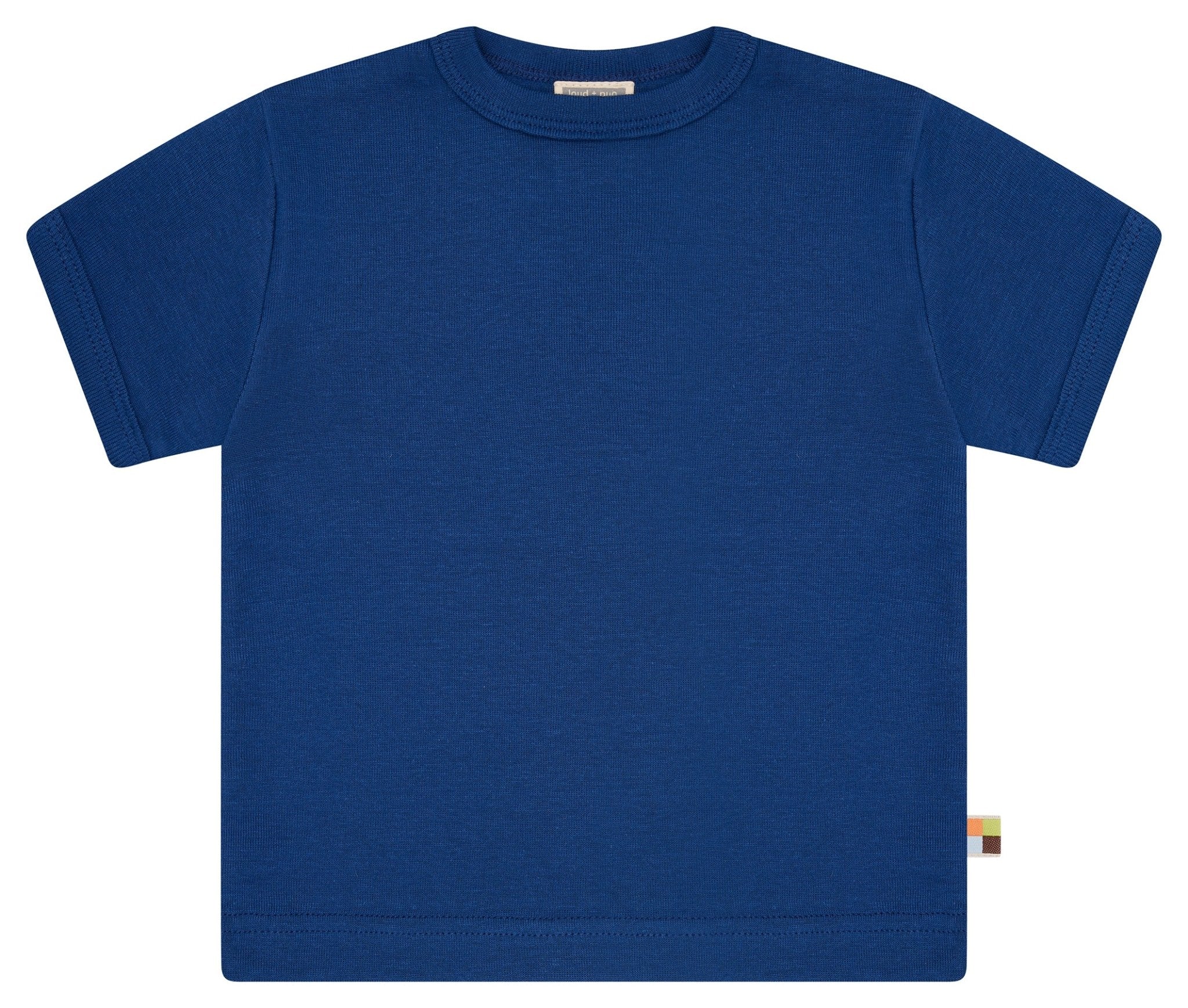loud-proud-t-shirt-uni-feinripp-bio-baumwolle-kinder-basic-shirt image 7