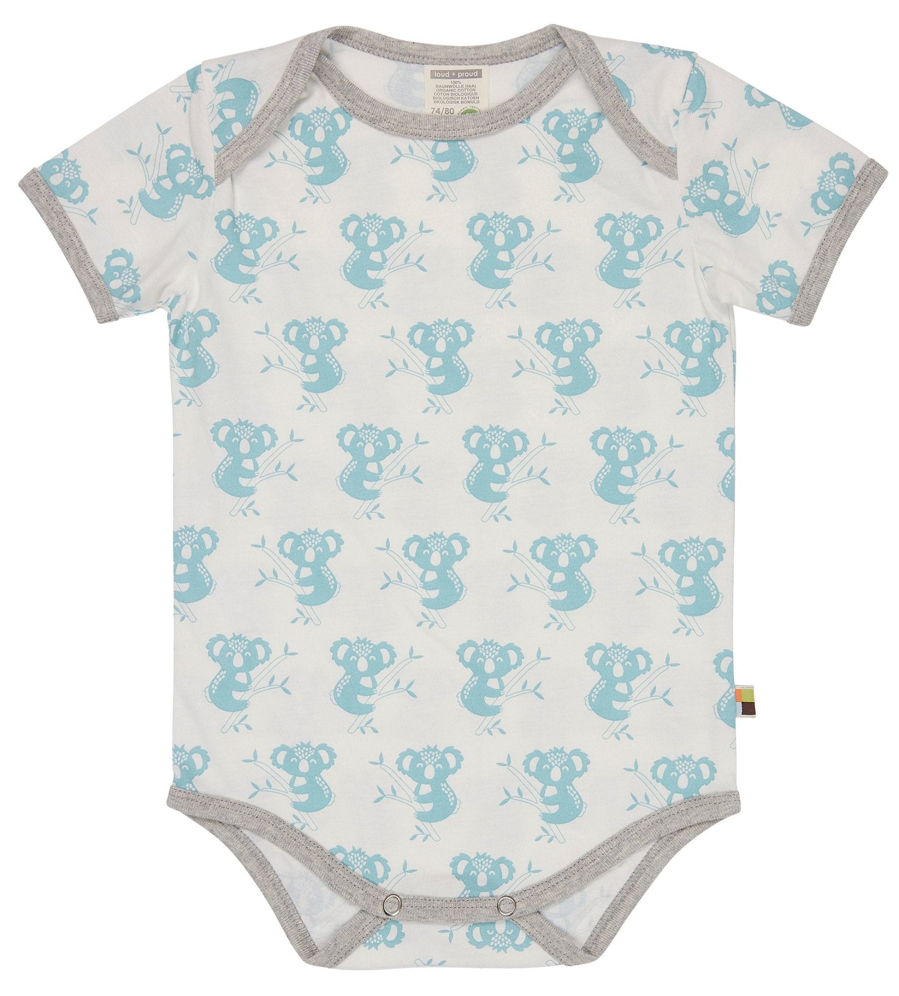 loud-proud-body-kurzarm-druck-tiermotiv-baby-kurzarmbody-ungef-rbt image 5