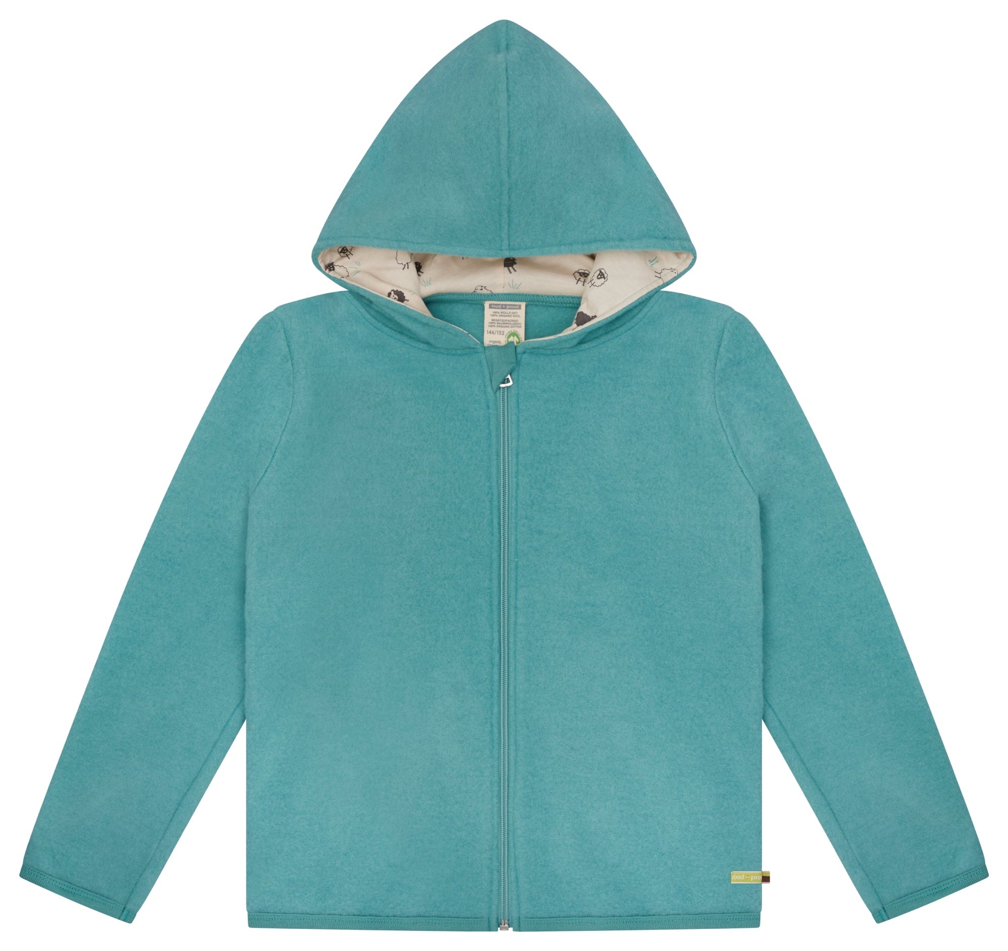 loud-proud-merino-wollfleece-jacke-mit-kapuze image 7