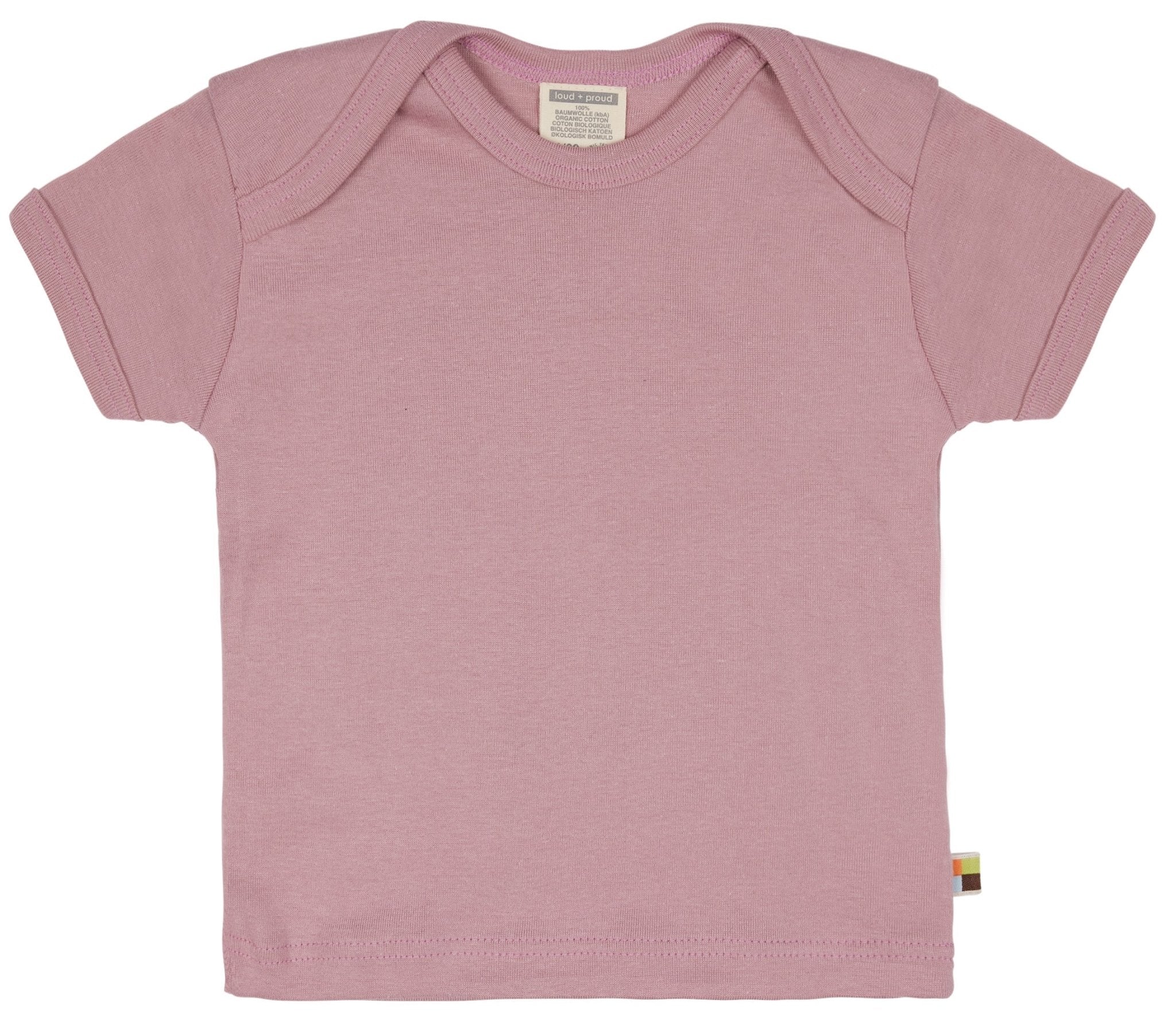 loud-proud-t-shirt-uni-aus-feinripp-rundhals image 1