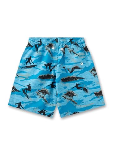 sanetta-jungen-badeshorts-blau-surfer-aus-recyceltem-polyester image 5