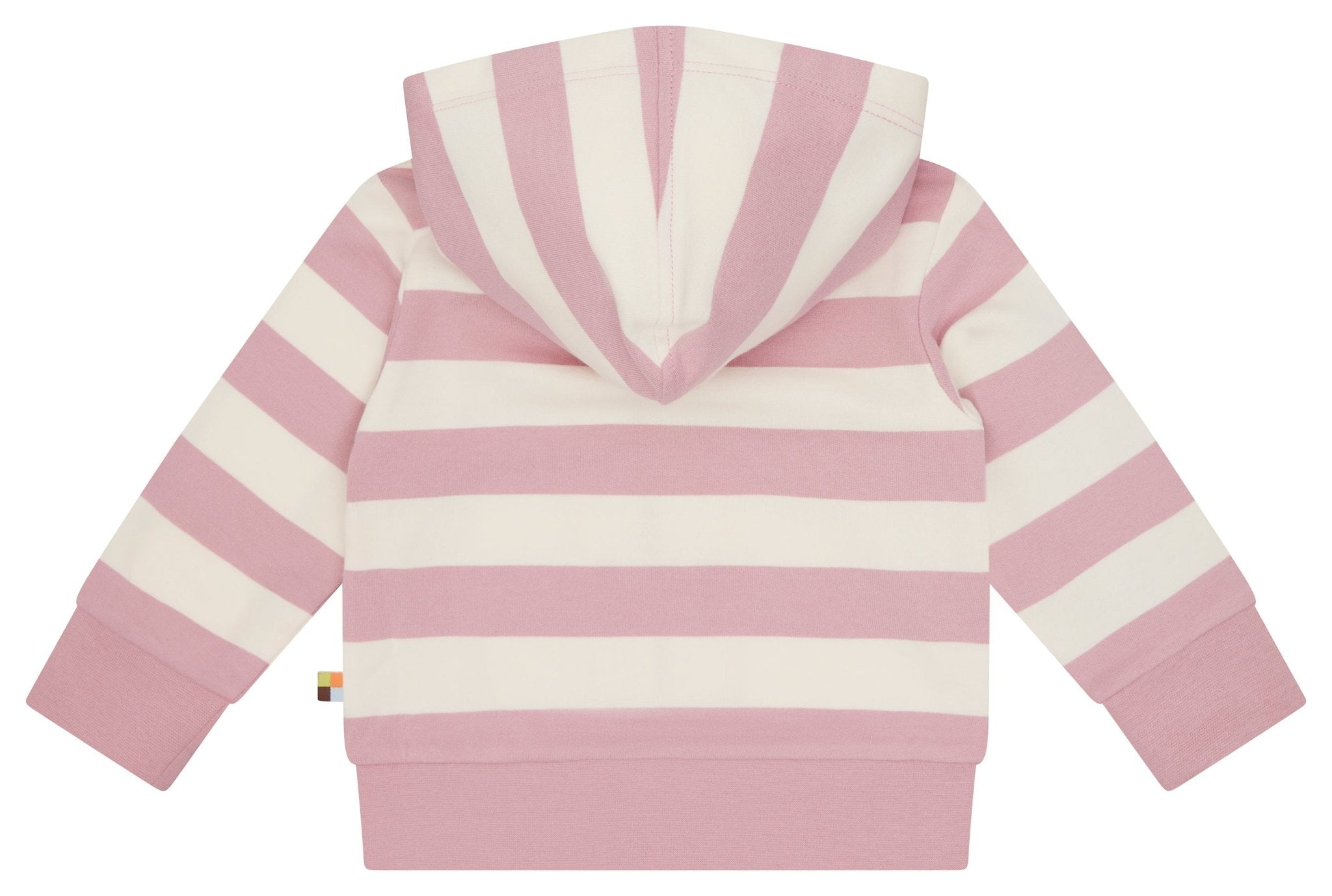 loud-proud-sweatjacke-blockstreifen-kapuze-kinder-sweatjacke image 2