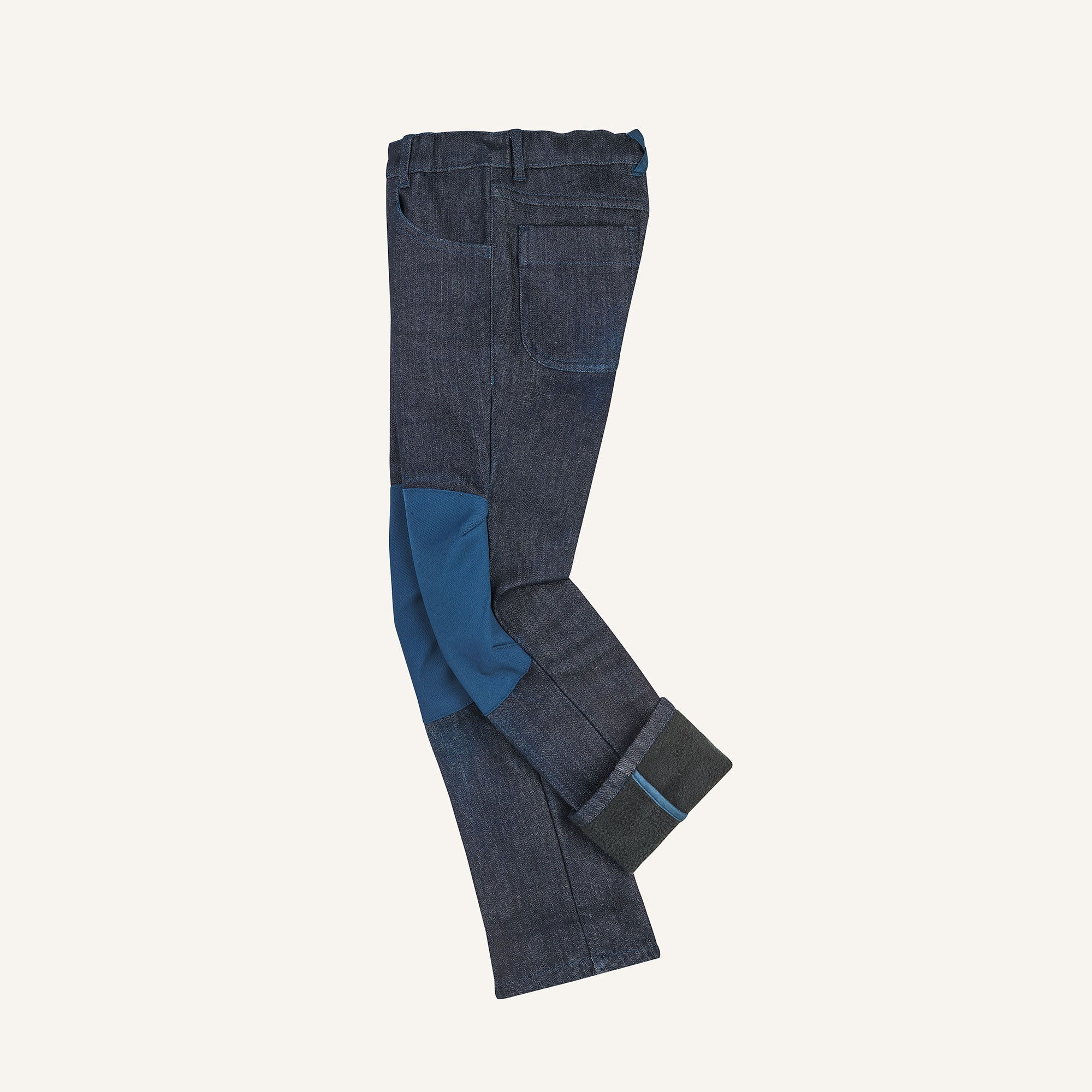 finkid-kuusi-thermo-denim-winter-jeans-f-r-kinder-mit-fleece-und-knieverst-rkung image 2
