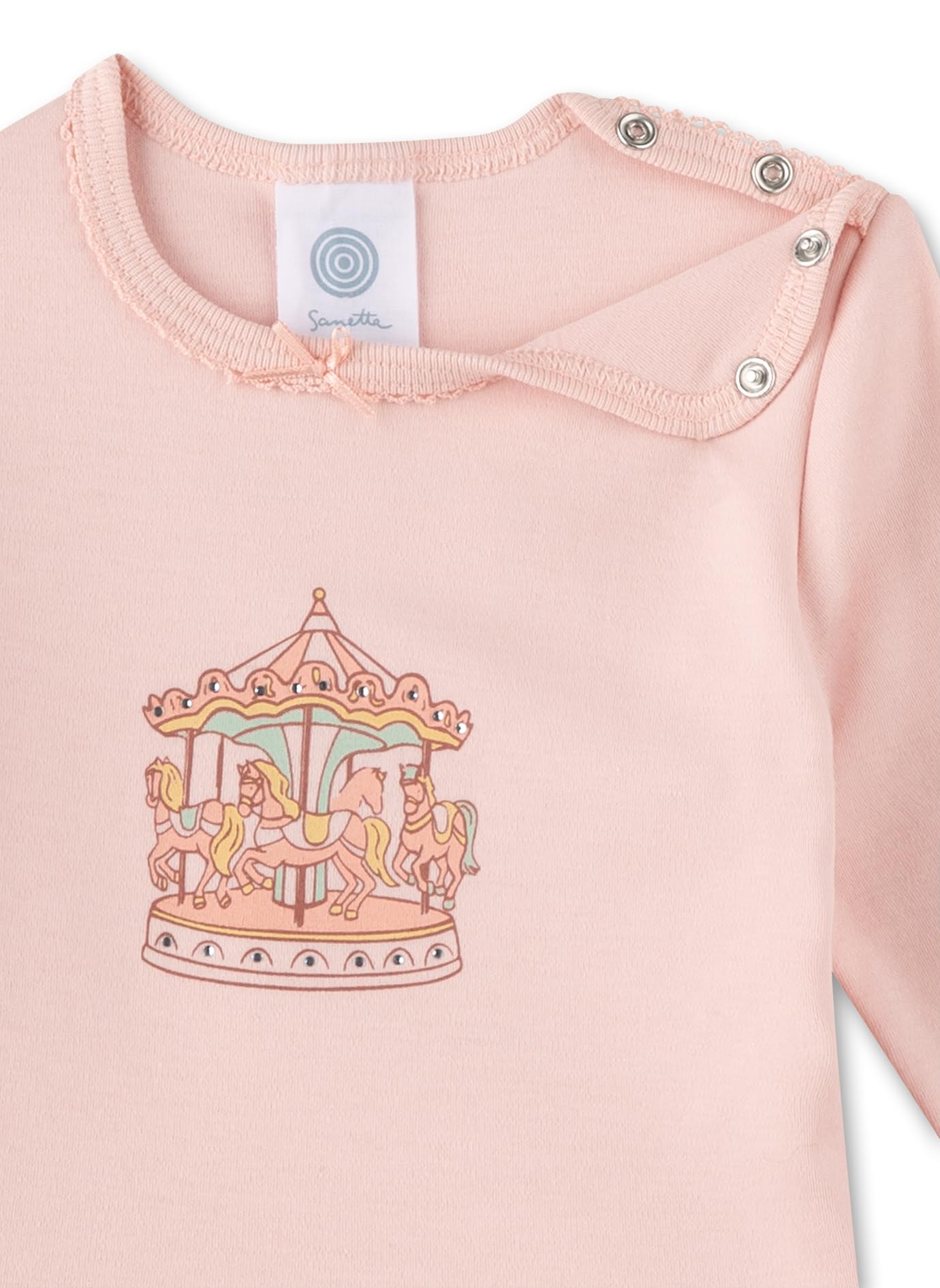 sanetta-baby-body-langarm-rosa-karussell-f-r-m-dchen-aus-bio-baumwolle image 3