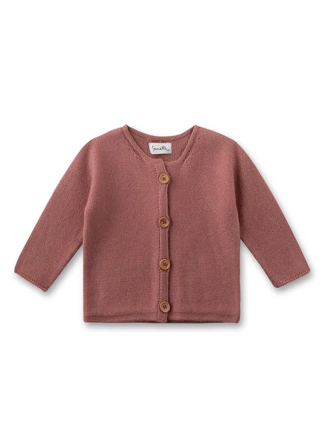 sanetta-baby-m-dchen-strickjacke-gots-strick-cardigan image 1